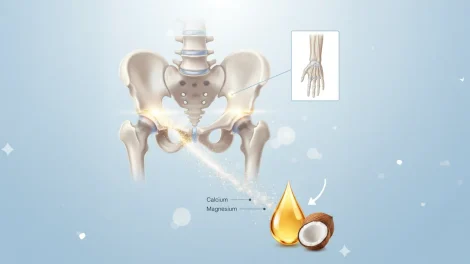 bone health coconut oil